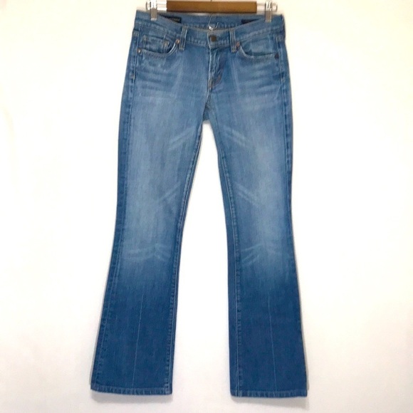 𝅺Citizens of humanity kelly #001 low waist boot cut jeans size 27 - Picture 2 of 16